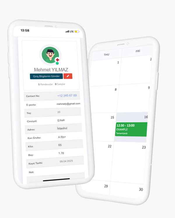 Anamedsis klinik yönetim yazılımı ekran görüntüsü